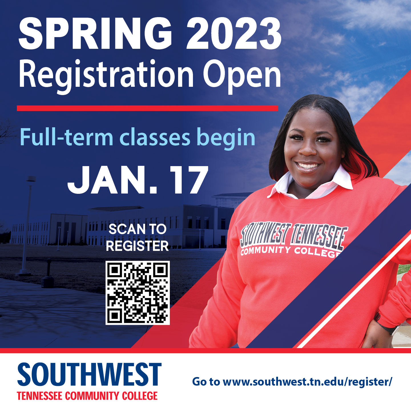 Registration open for Spring Semester 2023