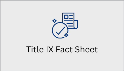 Title IX Fact Sheet