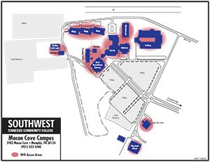 Macon Cove Wireless Map