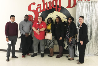 New Hires David Aguilar-Vazquez, D'George Shoddie, Sean Bradley, Latoya Stingley, and Fatima Wynn, SaTonya Cox, and Amy Densford