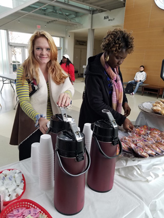 Emma Osborne looked forward to &lt;q&gt;Fuel for Finals&lt;/q&gt; each day. &lt;q&gt;You guys are really helping students by supplying all the caffeine that we need,&lt;/q&gt;said Osborne.