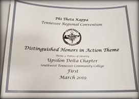 Phi Theta Kappa Award
