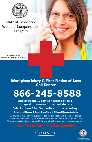 Tennessee adopts new worker’s compensation injury claim reporting guidelines