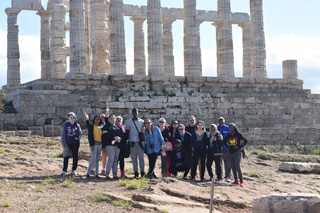 Southwest students in the study abroad program travelled to Greece (pictured above), Italy, Denmark, Peru and South Africa in Spring 2019.