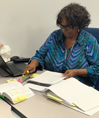 Whitehaven Center Director Dr. Verneta Boone is working on a Green Belt certification to help formulate a more consistent message about available programs.