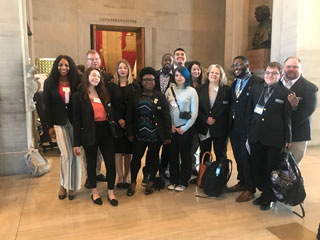 Southwest’s 2019 Tennessee Intercollegiate State Legislature student delegation