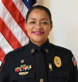 Police Services and Public Safety Director L. Angela Webb