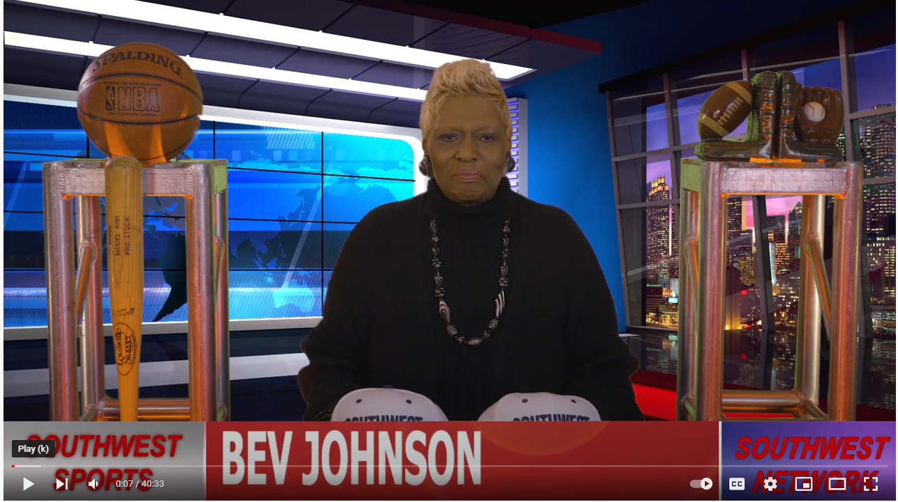 WDIA-AM radio personality Bev Johnson emceed Southwest’s virtual 2022 Faculty and Staff Awards.
