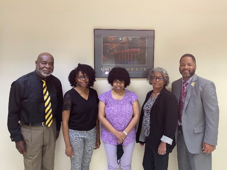 Project M.O.S.T. staff (L-R): Kariem-Abdul Salaam, Kayla Tunstall, Daphne Traywick, Debra Davis and Sherman Robinson.