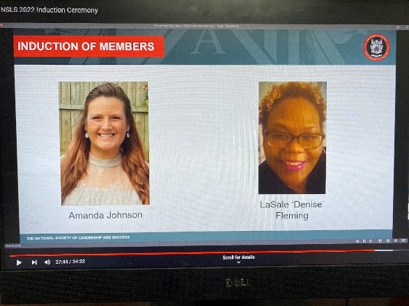 Congratulations to 64 inductees of Southwest’s chapter of the National Society of Leadership and Success.  Director of Student Development Phoenix Worthy welcomed the inductees as the newest members of the chapter during a virtual induction ceremony April 27, 2022. 