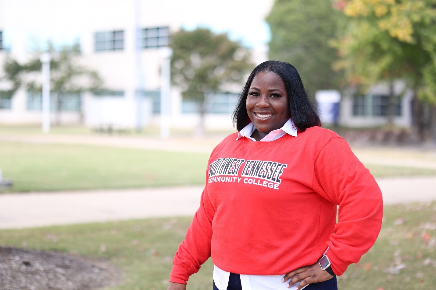 Southwest Student Government Association and Campus Activities Board President Asia Johnson