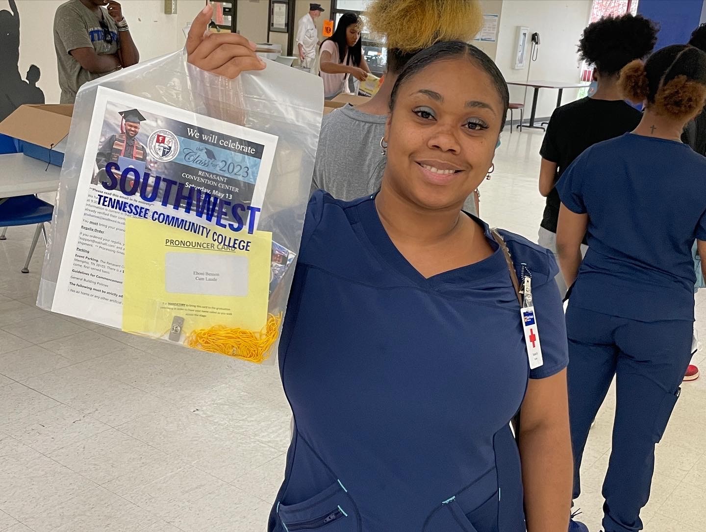 Eboni Benson’s heart has always been in the right place with wanting to help others. Benson is finishing her A.A.S. in Physical Therapy Assistant this spring, and her passionate spirit is leading her into her next career venture.