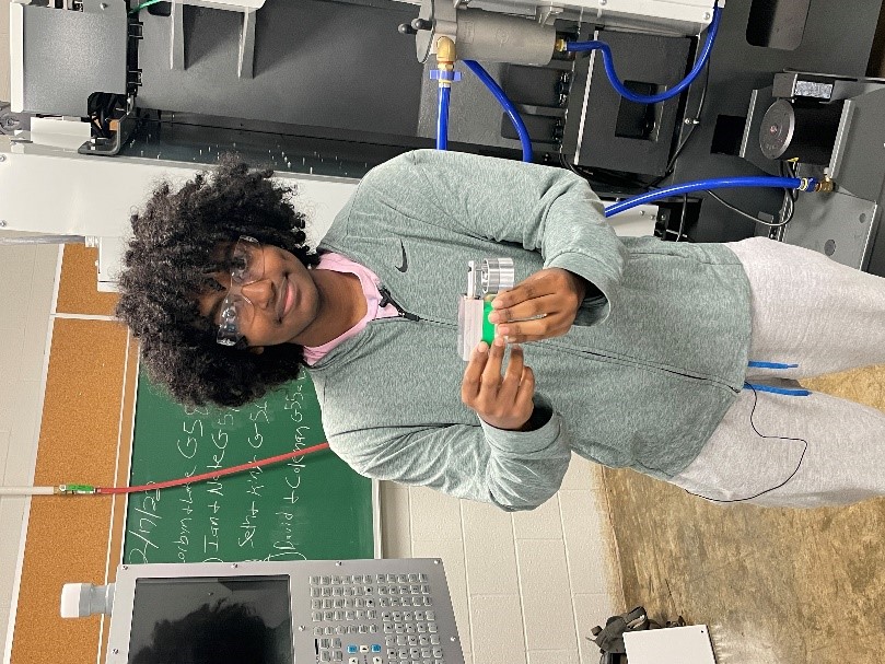 Arlington High School students hone their machining skills at inaugural summer boot camp
