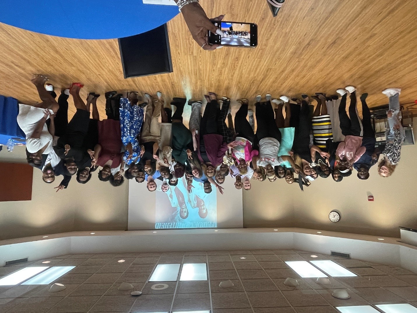 Southwest’s 2023 Leadership Institute inductees pose for a picture with Dr. Tracy D. Hall (middle) and their families.
