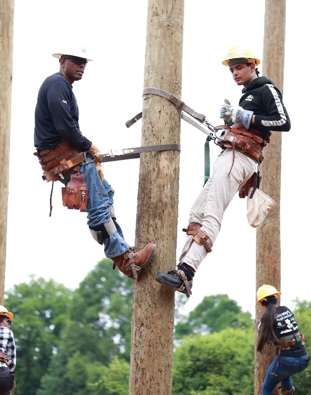 Southwest Tennessee Community College partners with Memphis Light, Gas and Water (MLG&W) to provide line worker training and boot camps for youth interested in pursuing a career with the utility company. 